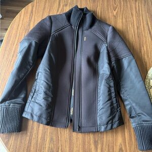 Musterbrand Deus Ex Universe Women's Black Quilted Bomber Jacket S